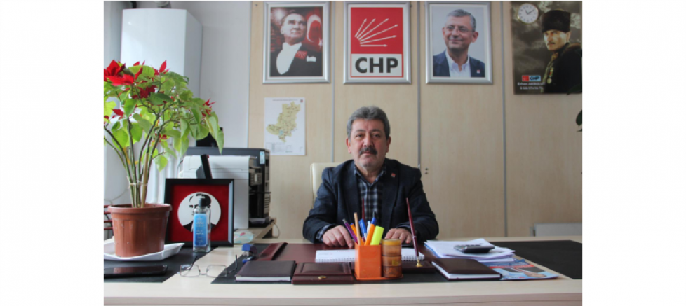 CHP Havza İlçe Başkanı Şener Geçit: 